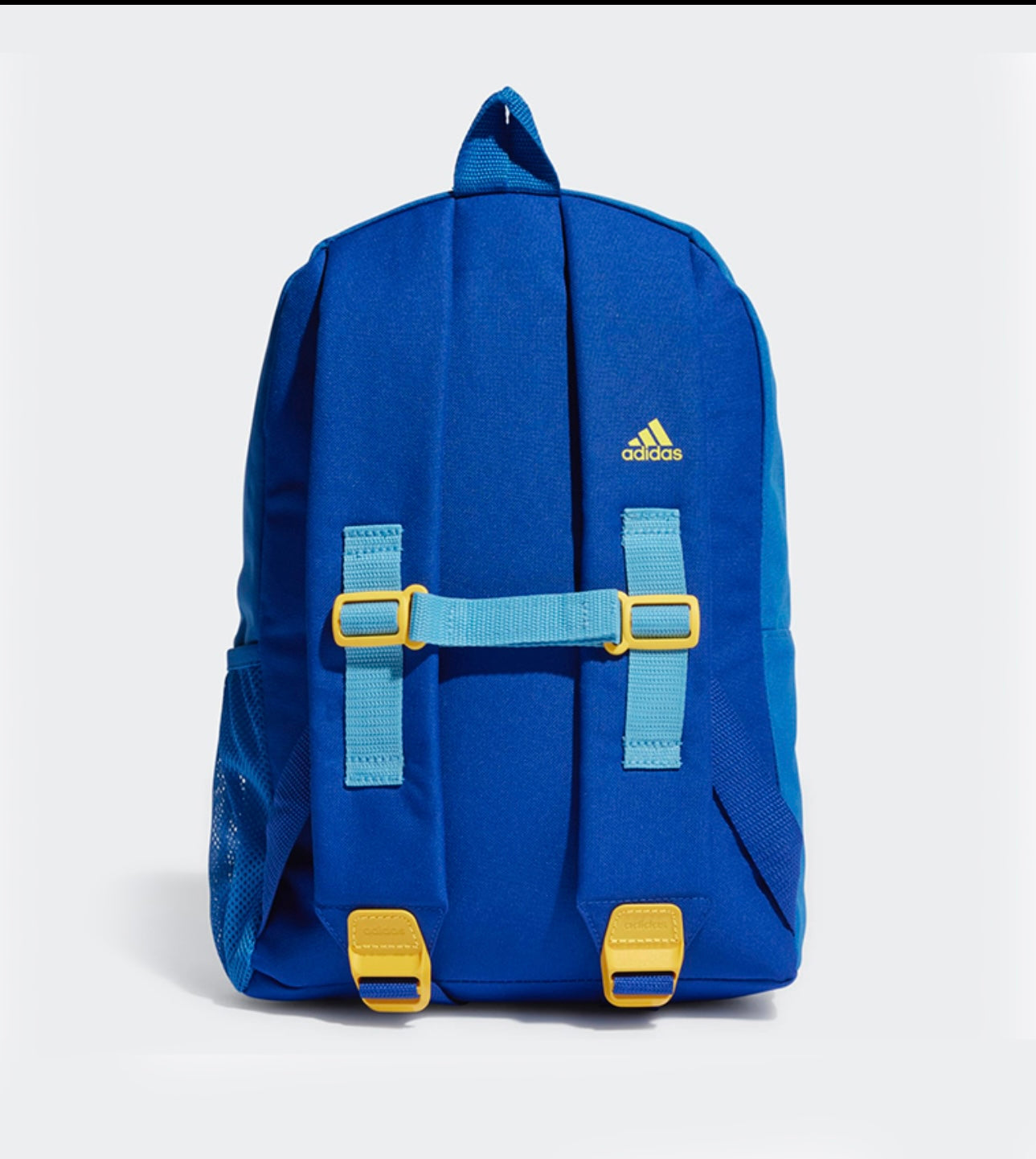 Adidas Color Block Blue Backpack Strap Back