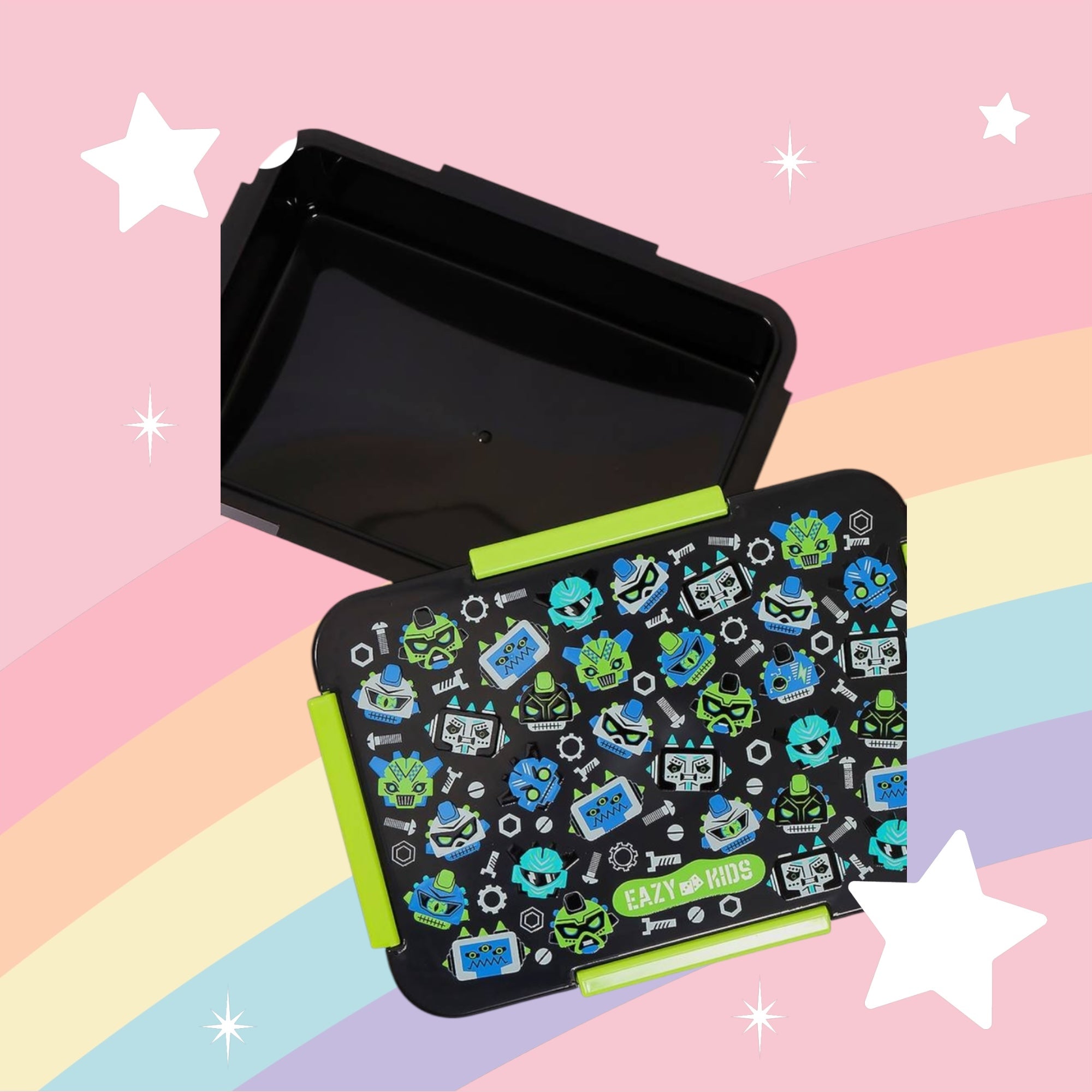 Eazy Kids Gen Z Lunch Box Black