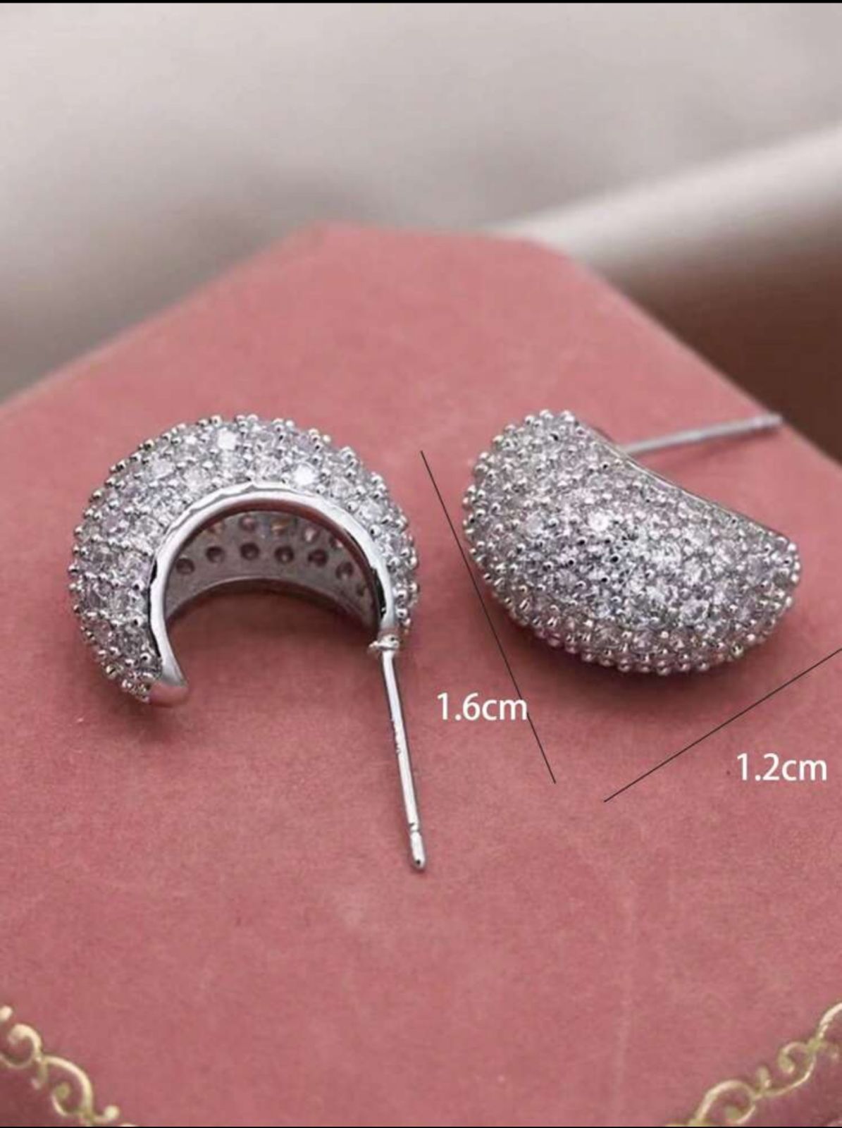 Radiant Sparkle Teardrop Earrings