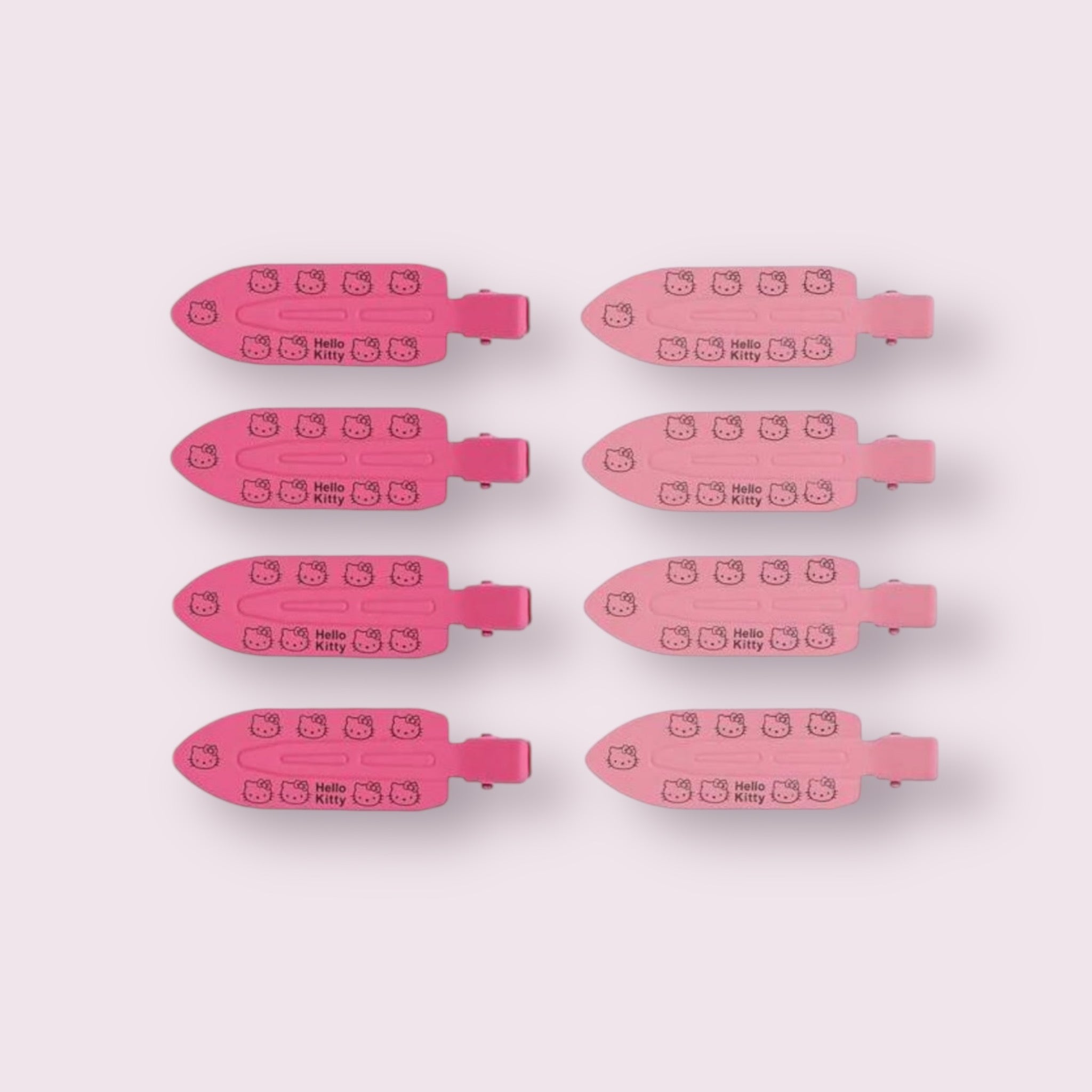 Hair Clips Cute Alligator 8Pcs Pack