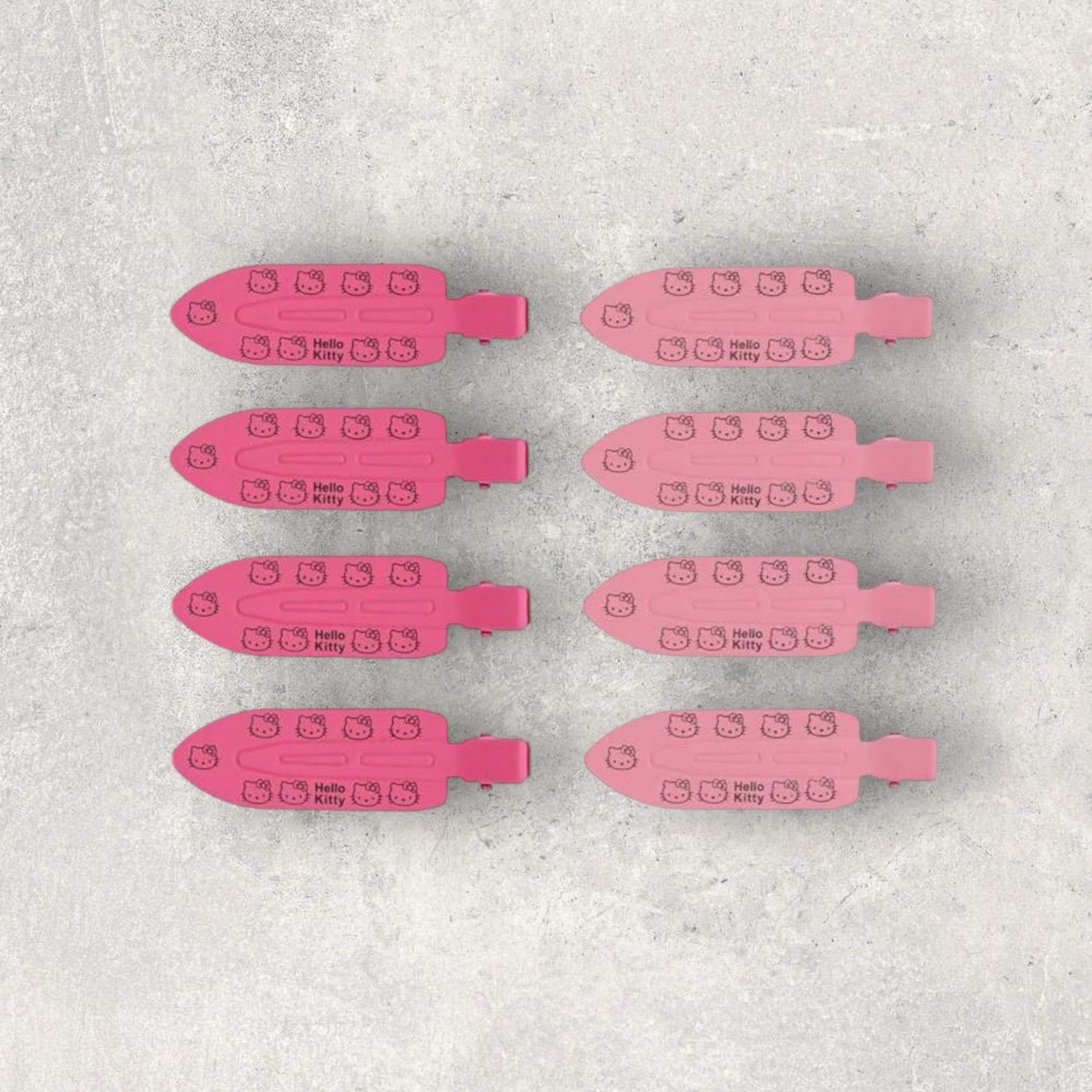 Hair Clips Cute Alligator 8Pcs Pack
