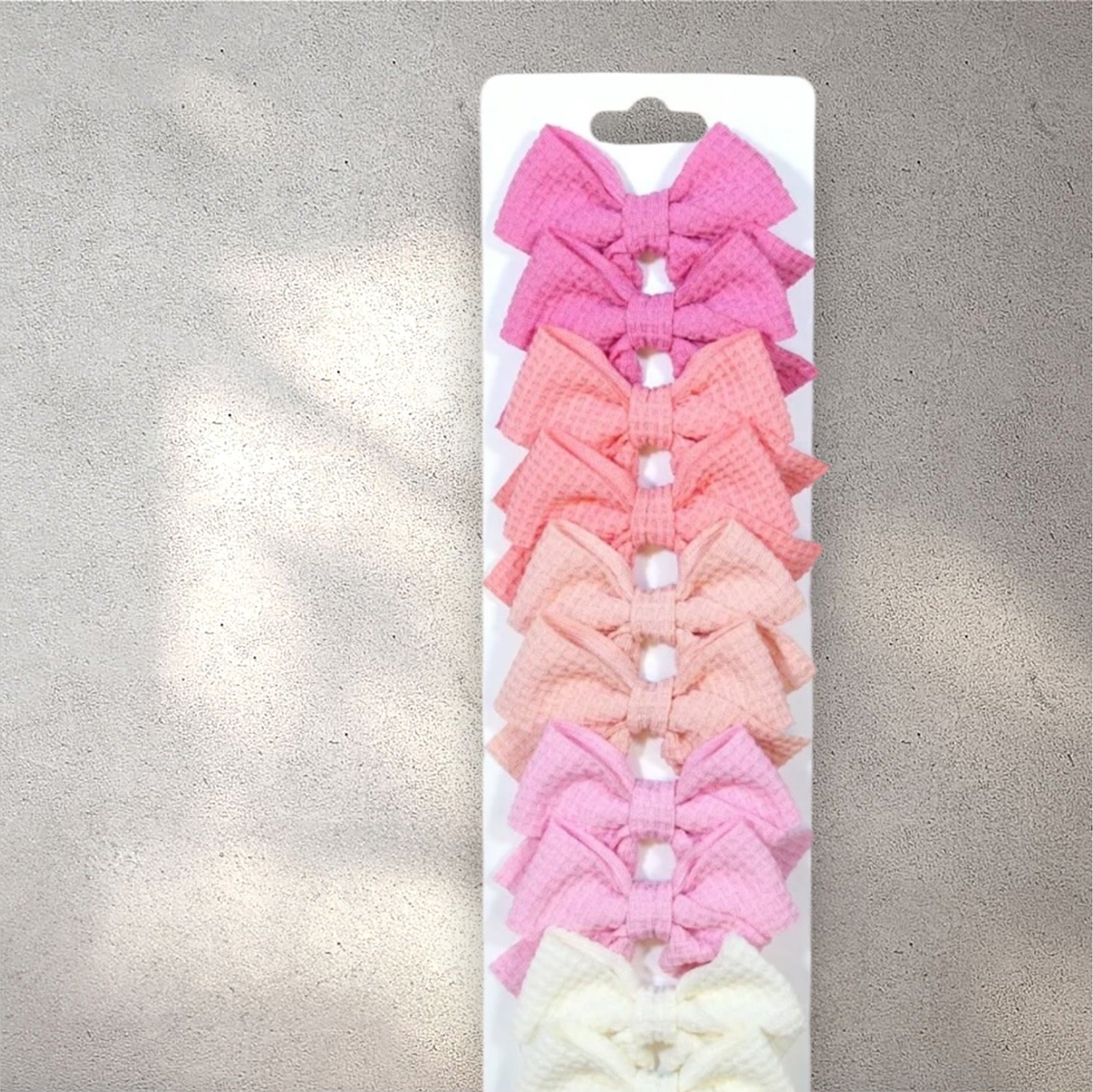 Girl Cute Ribbon Bowknot Clips - 10 Pieces
