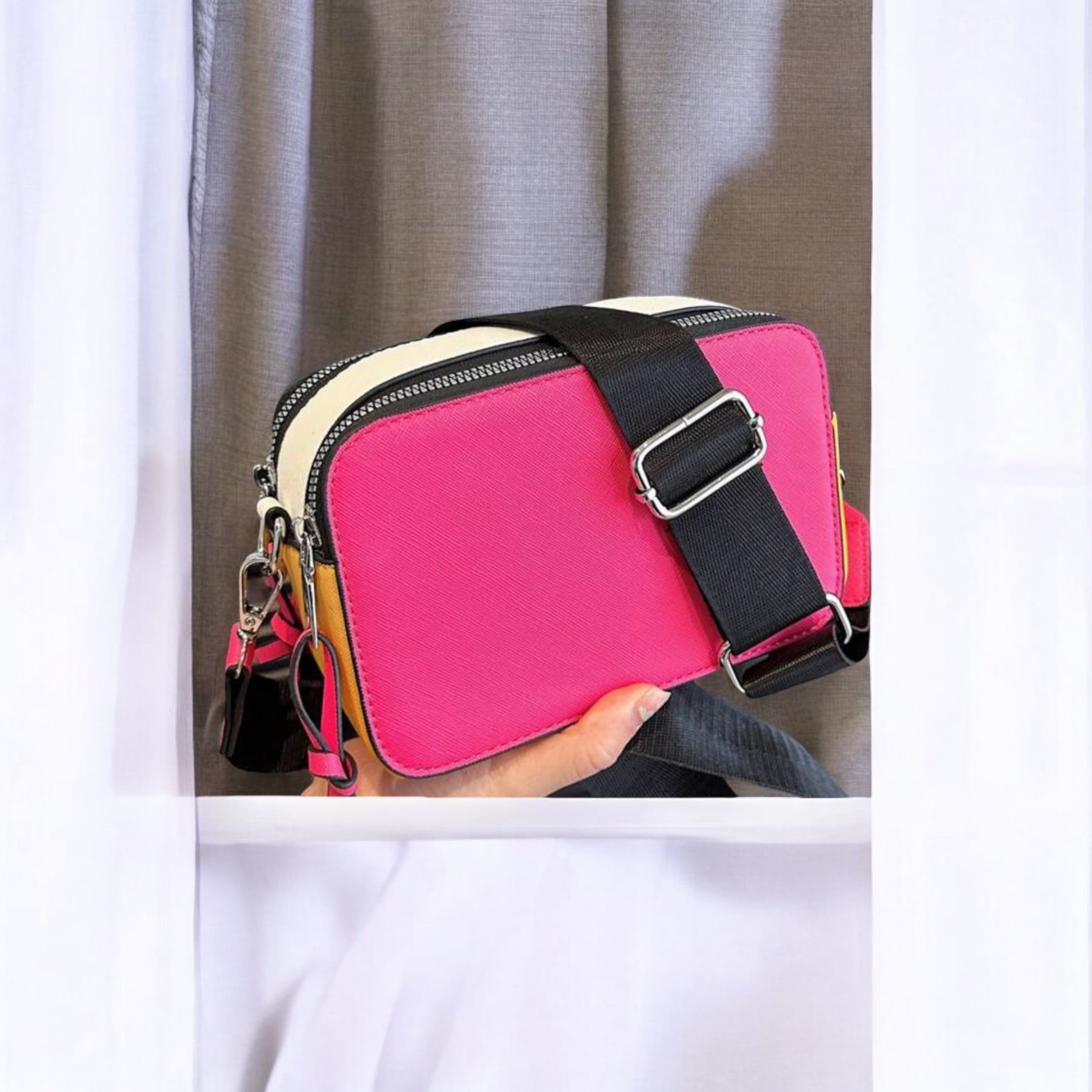 Work & Play - Trendy Color Block Bag
