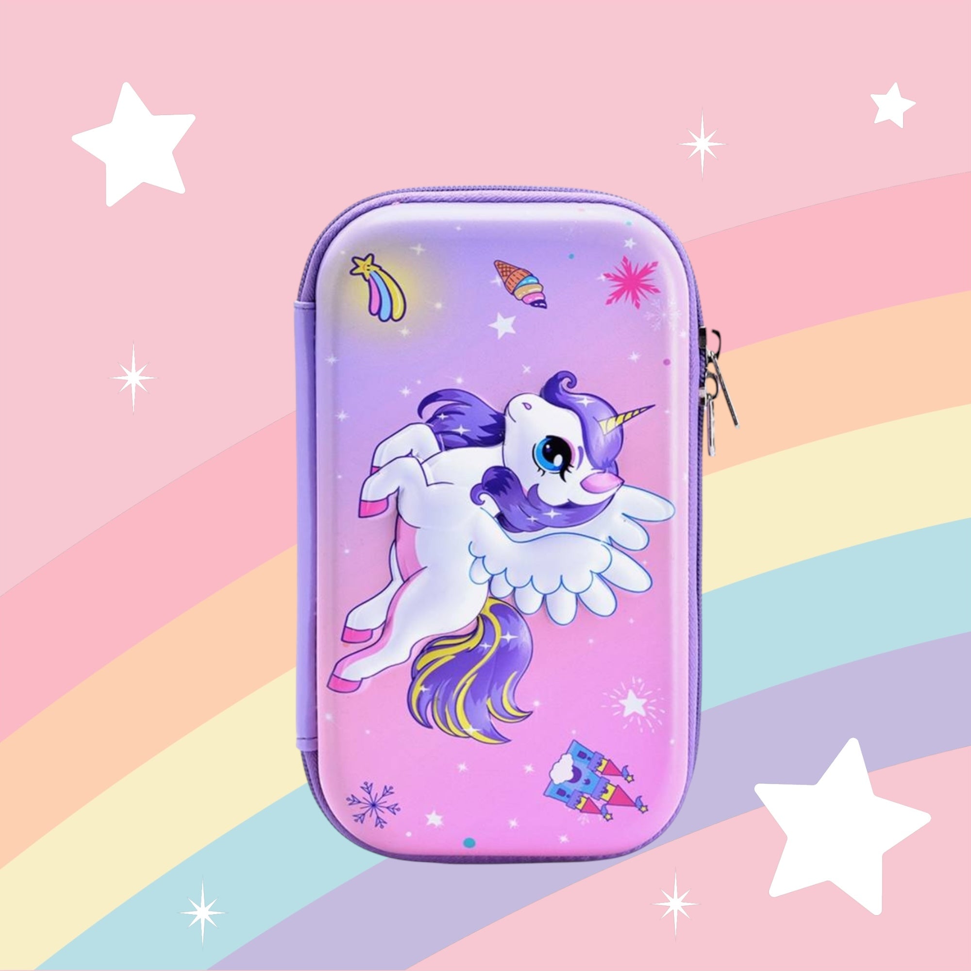 Eazy Kids Unicorn Pencil Pouch - XL