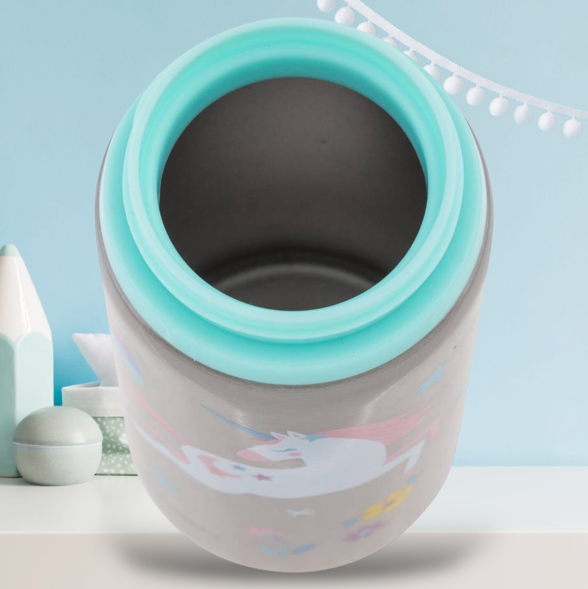 Stephen Joseph BPA Free Flip Top Unicorn Water Bottle