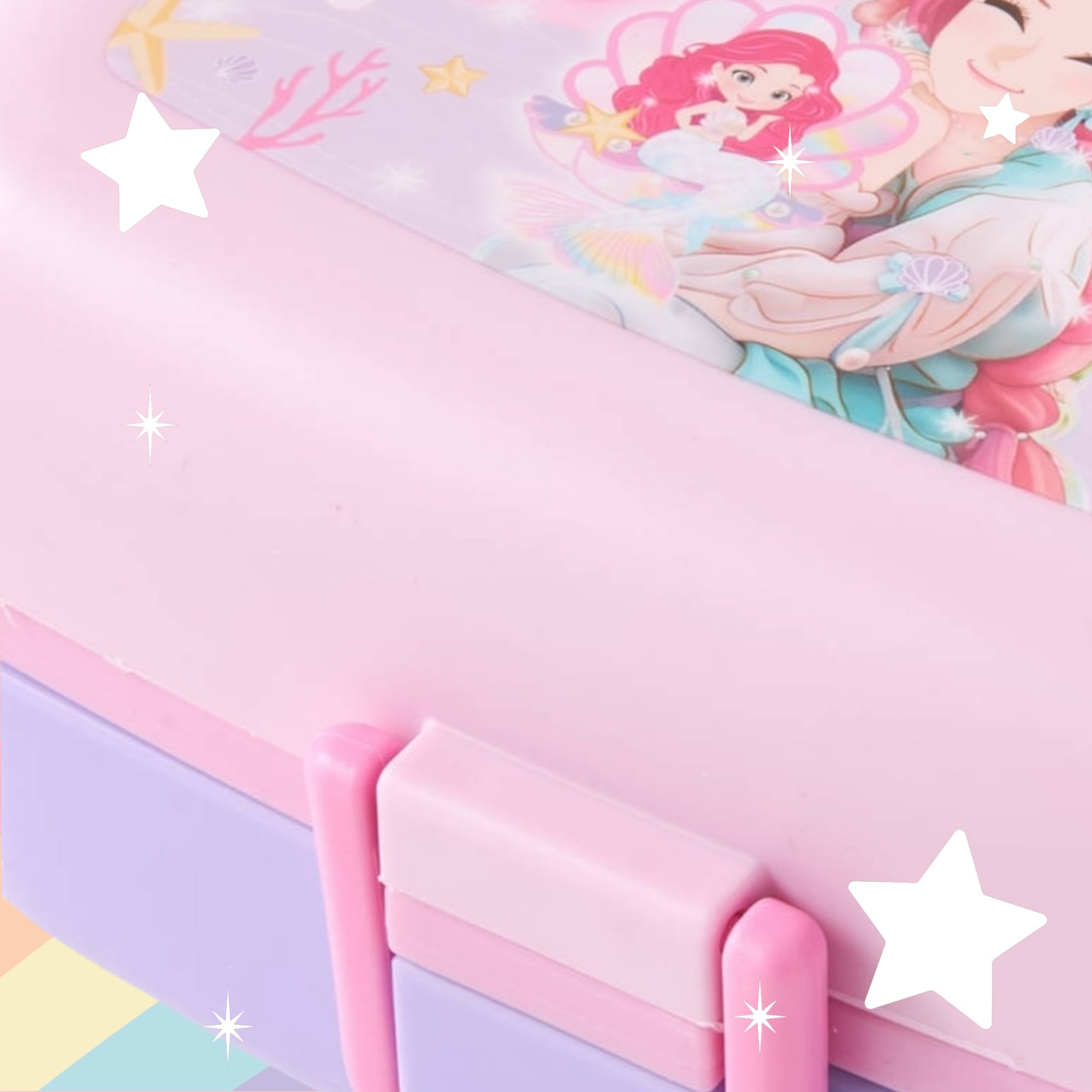 Minmie 2 Layers Lunch Box with Cutlery