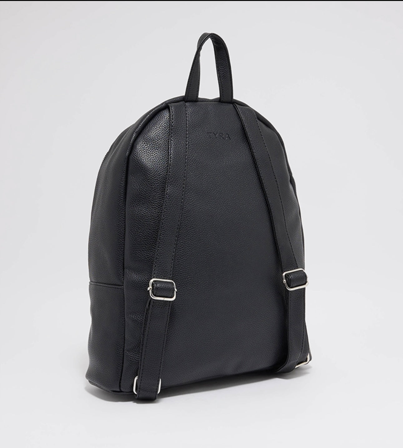 Tyra Solid Zippered Backpack