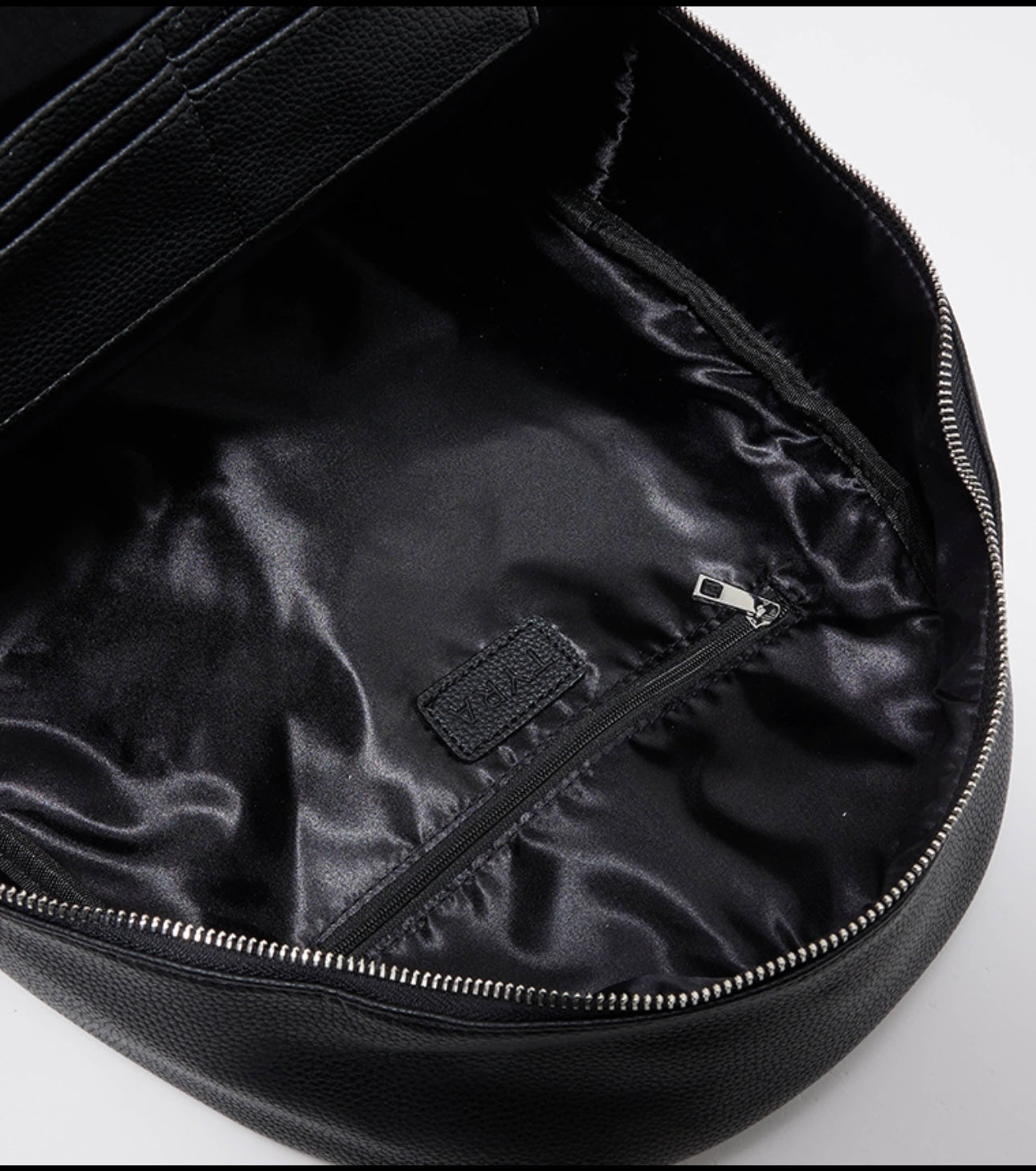 Tyra Solid Zippered Backpack