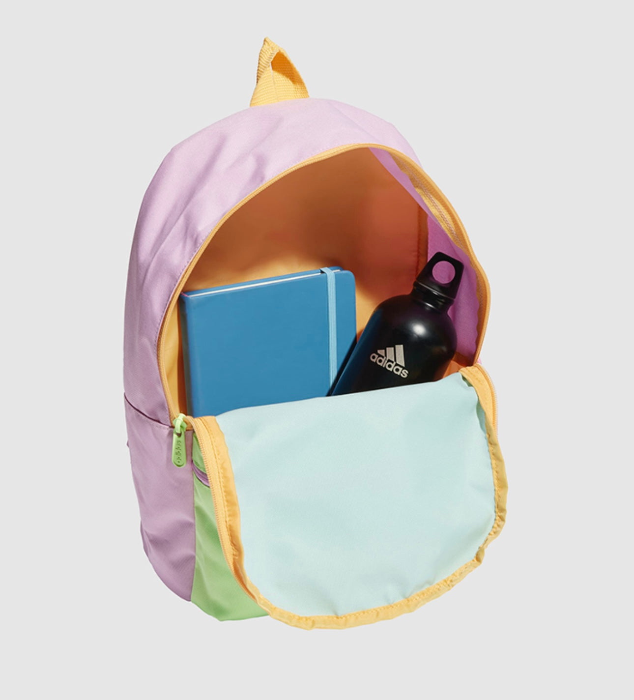 Adidas Color Block Zippered Backpack