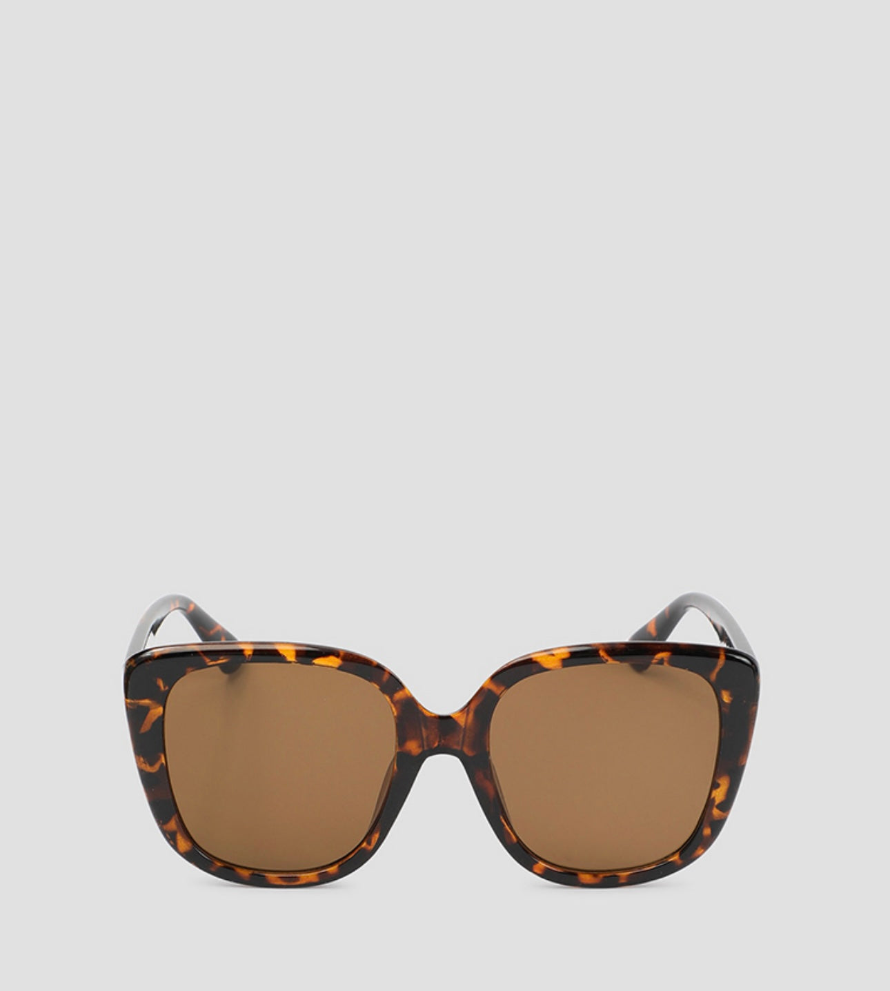 Ardene tortoiseshell textured sunglasses