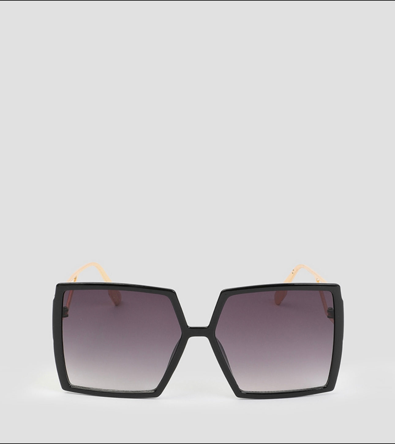 Ardene oversized square sunglasses