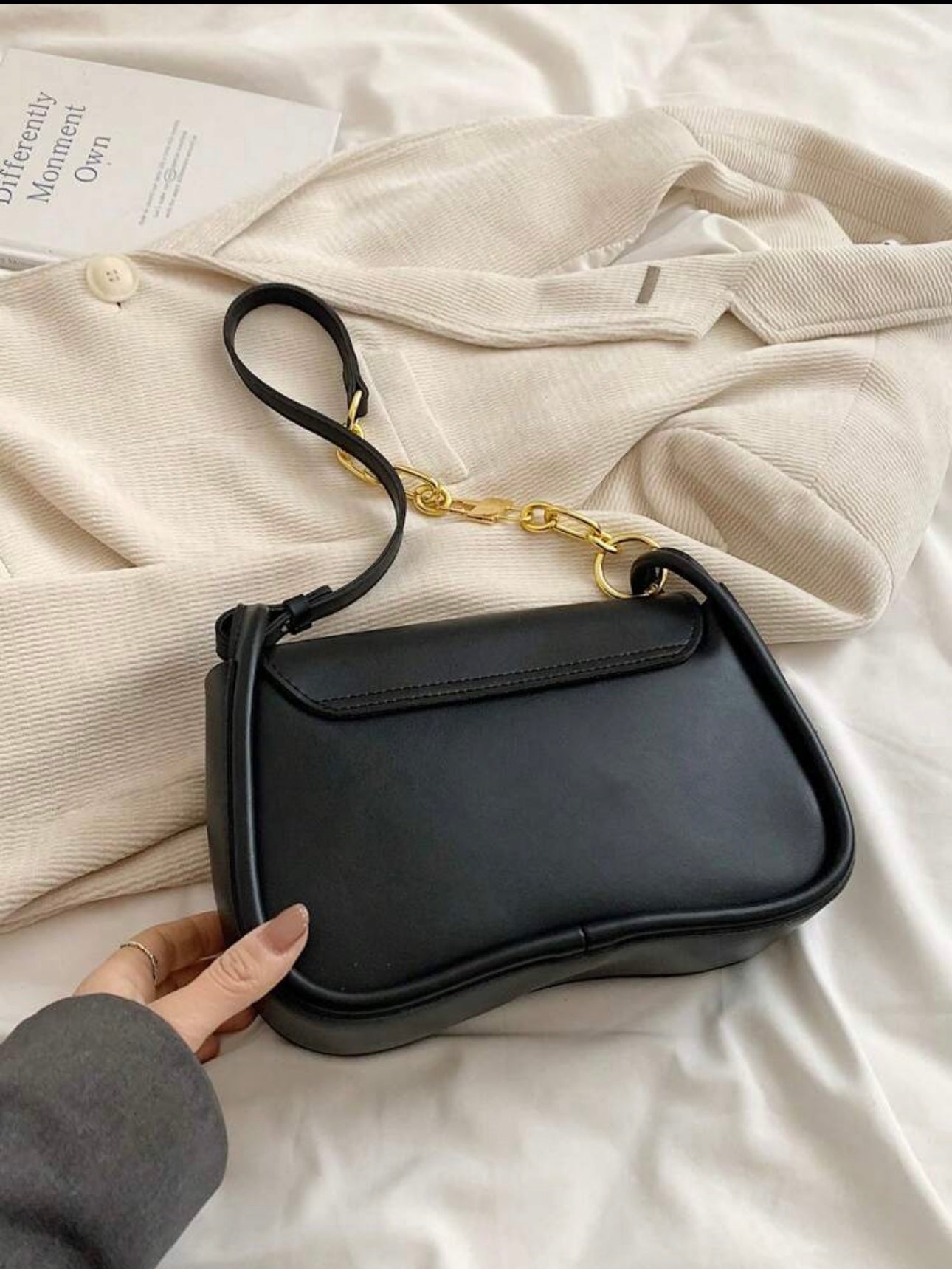 Midnight Luxe Crossbody Bag