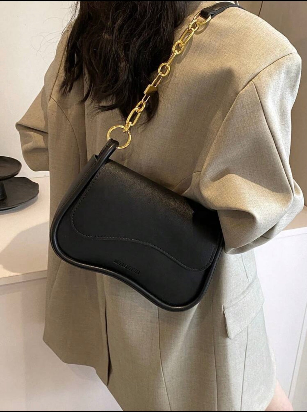 Midnight Luxe Crossbody Bag