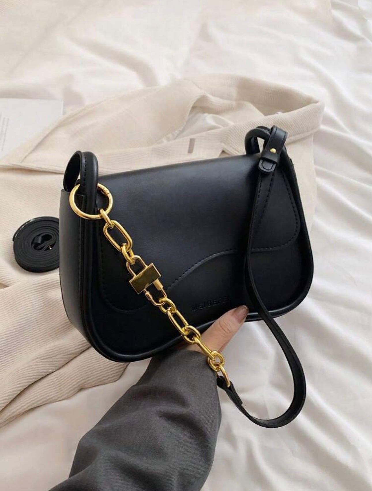 Midnight Luxe Crossbody Bag