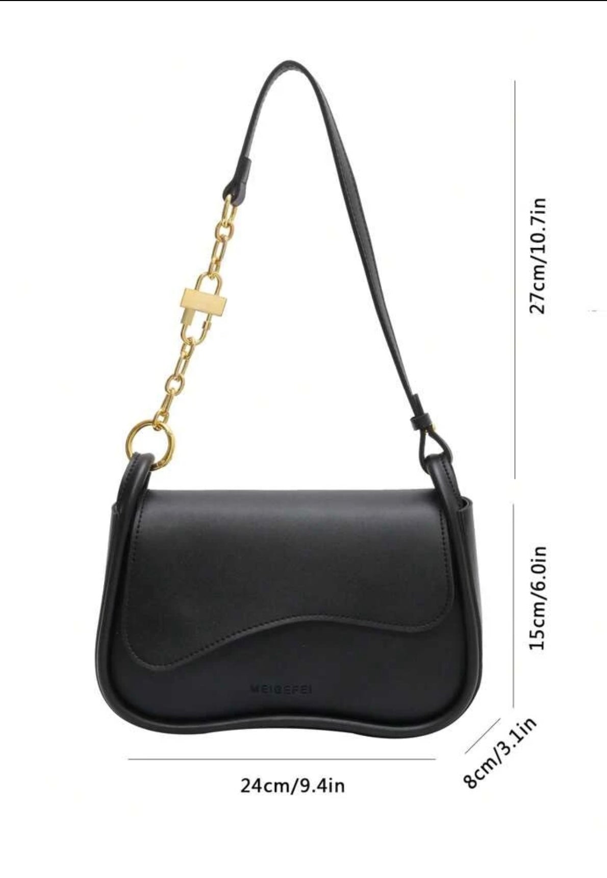 Midnight Luxe Crossbody Bag