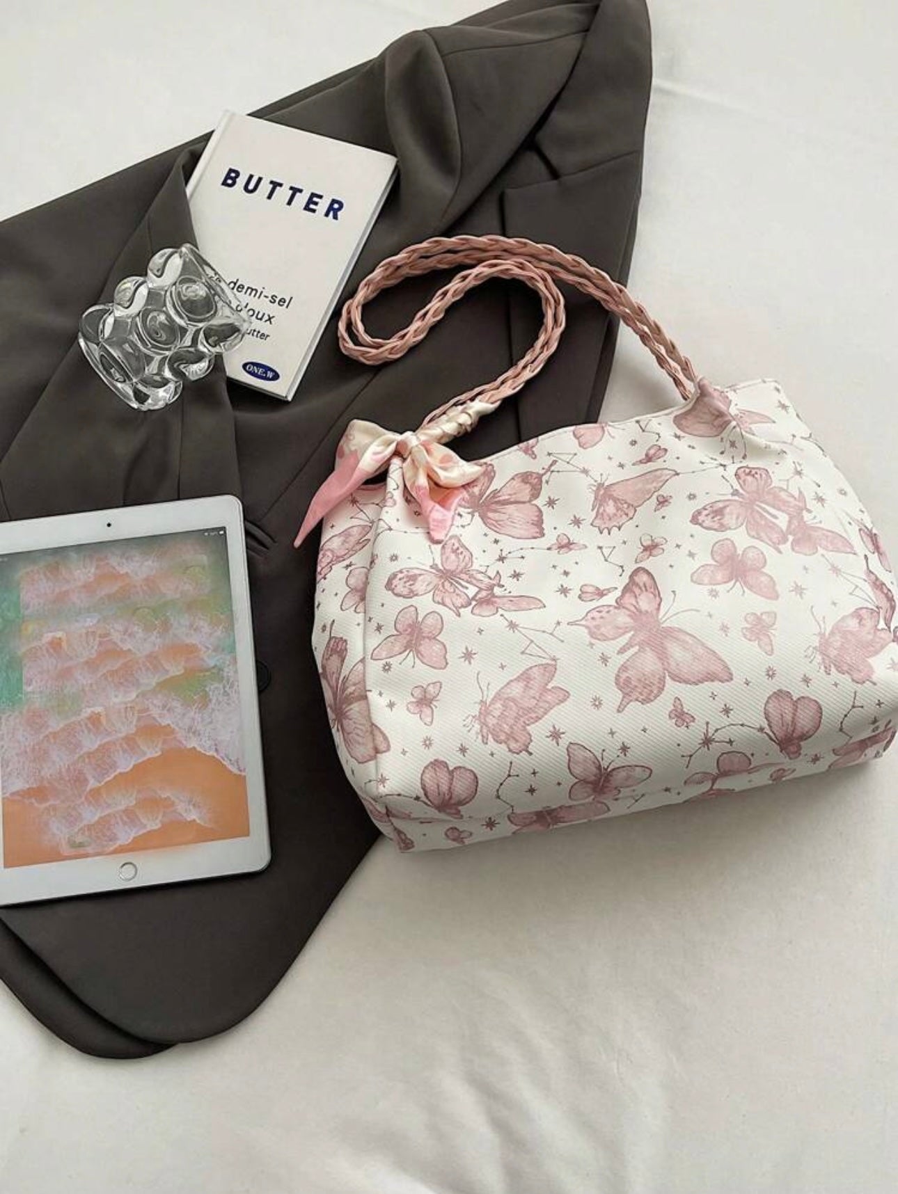 Butterfly Bloom Tote Bag