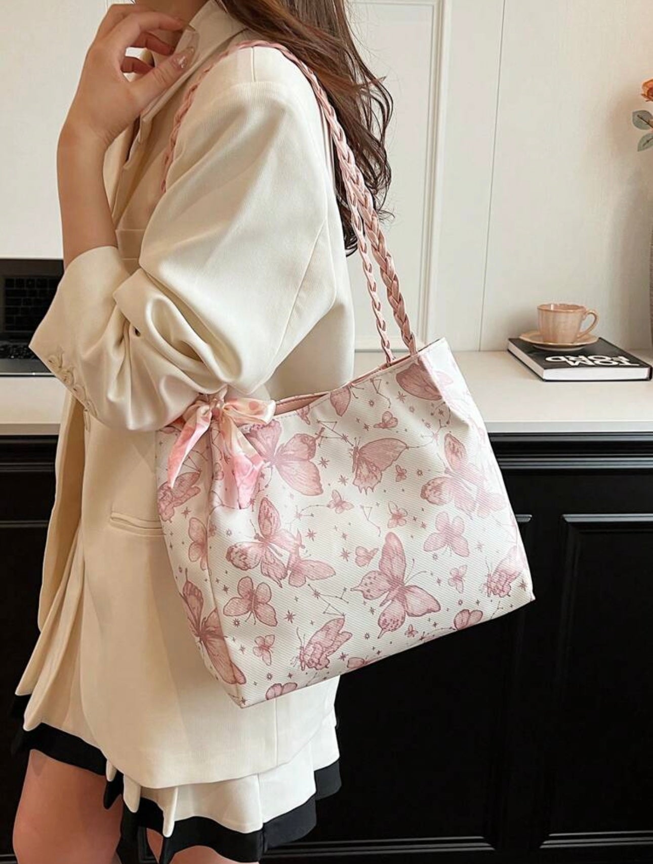Butterfly Bloom Tote Bag