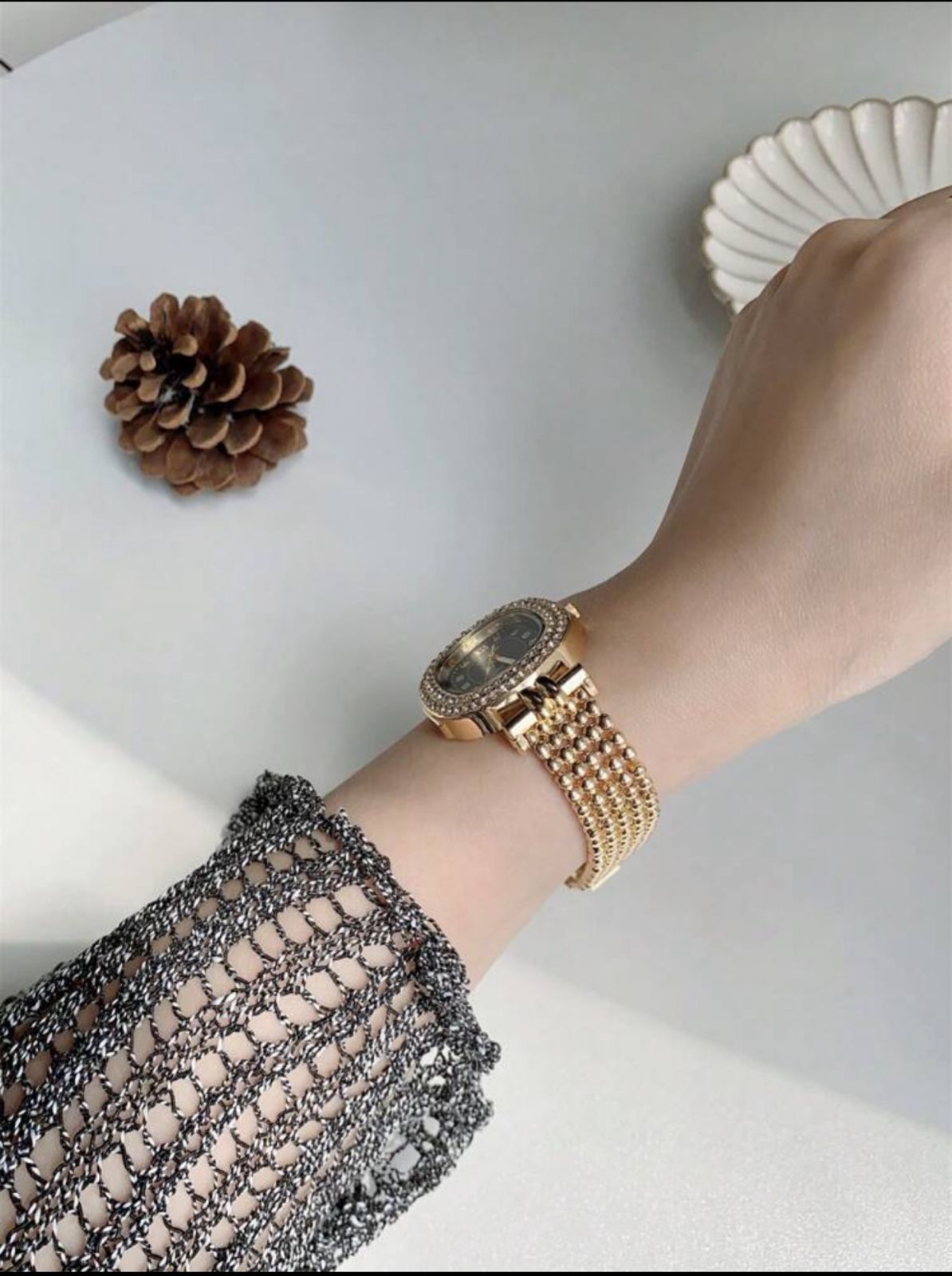 Luxury Rhinestone dial Watch for Women 2