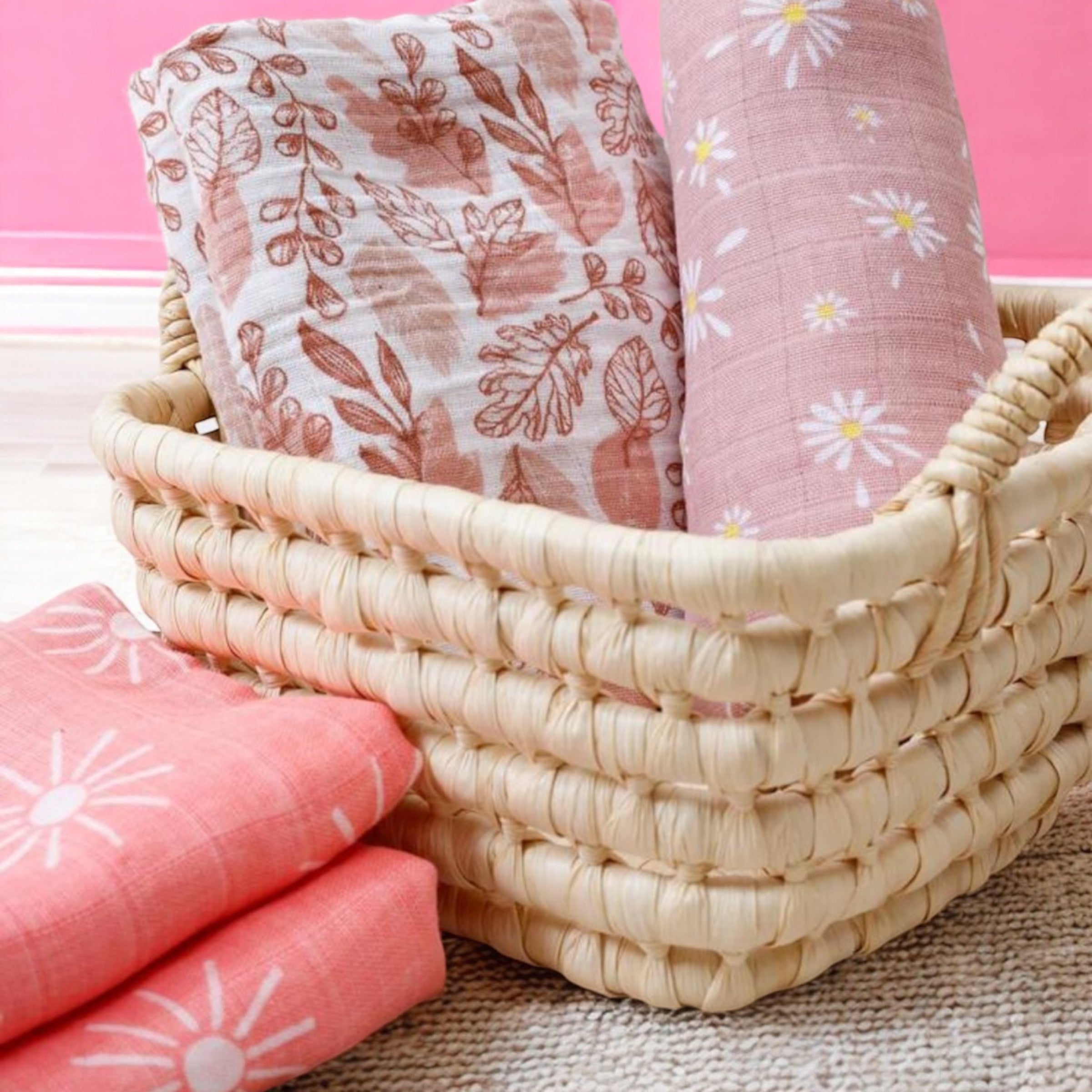 Muslin Swaddle Cloth for Baby Girl