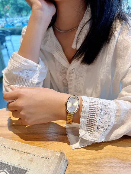 Retro Gold Watch Model