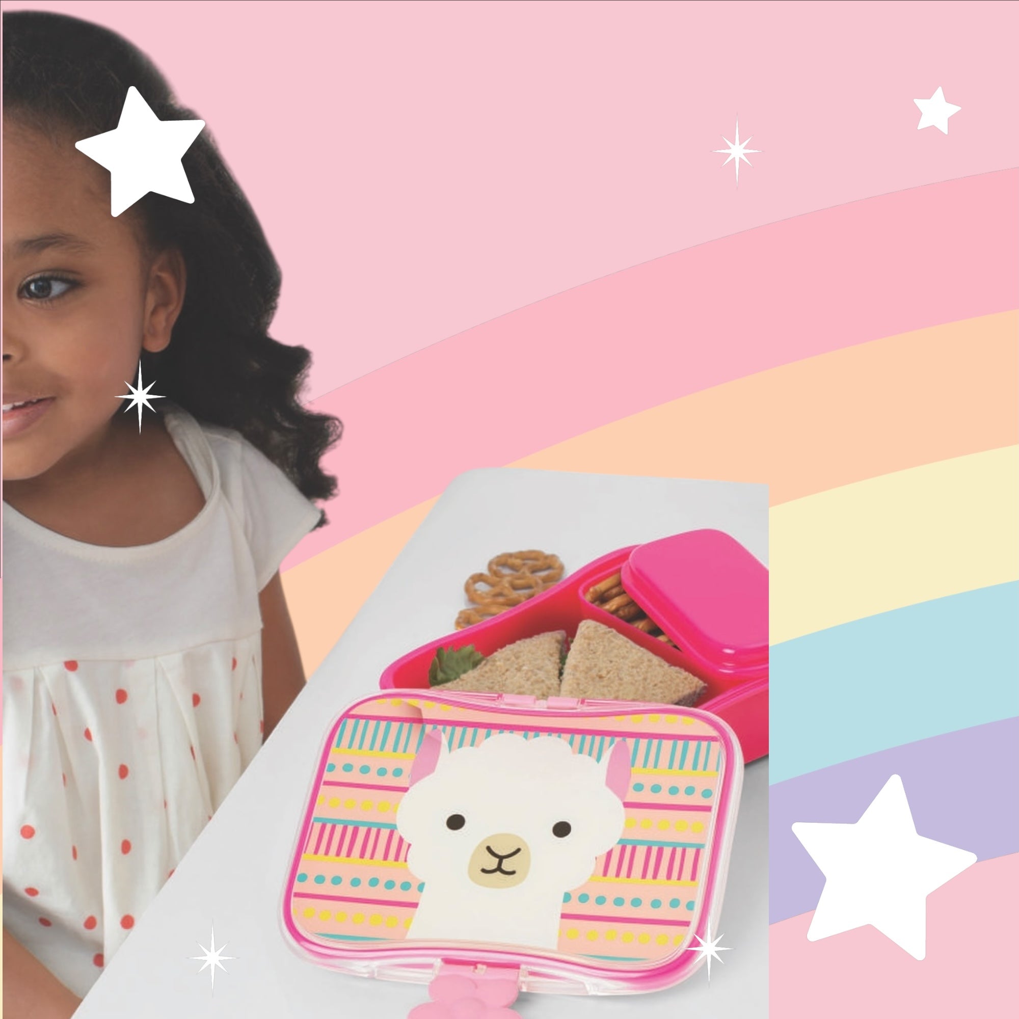 Skip Hop Zoo Lunch Kit Pink