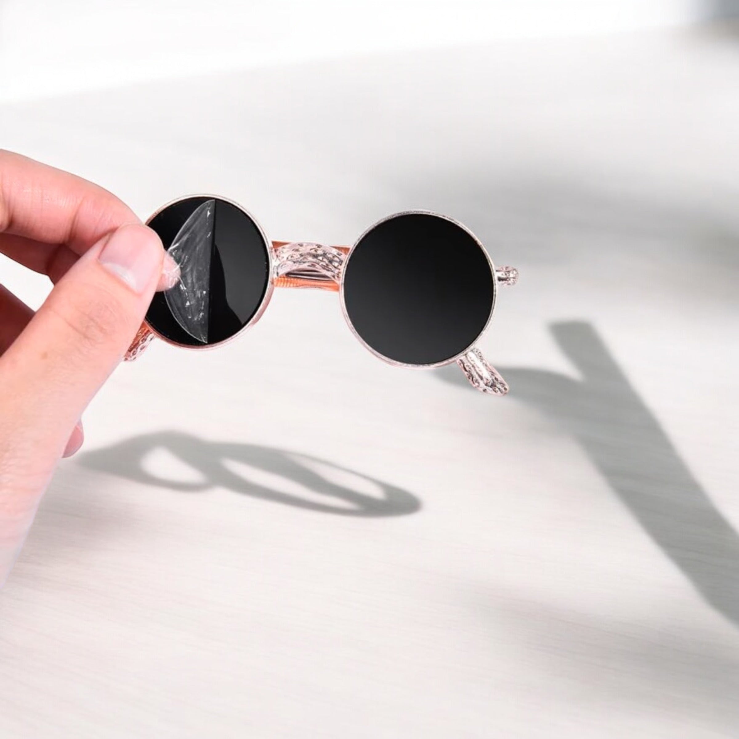 Tiny Sunglasses Look alike Hair Clip